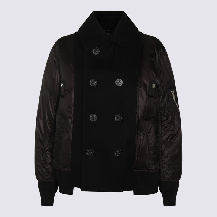 Sacai Coats - Blacks and greys | 5b3e766ef29f5f03b4f09fb8cb5af174dd318e02