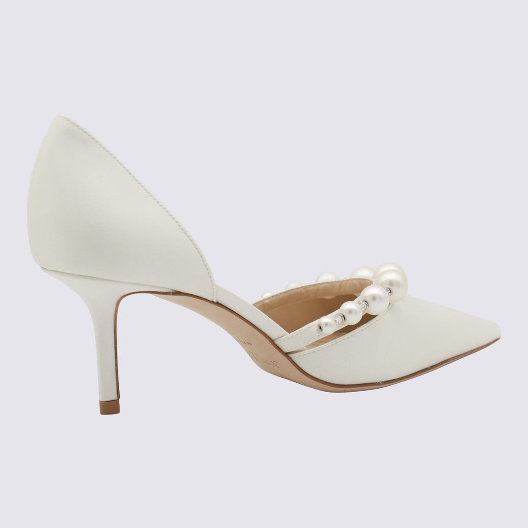 Jimmy Choo With Heel - IVORY/WHITE | f125eae1c5cd89db6f63a8fe7bdc172fee380182
