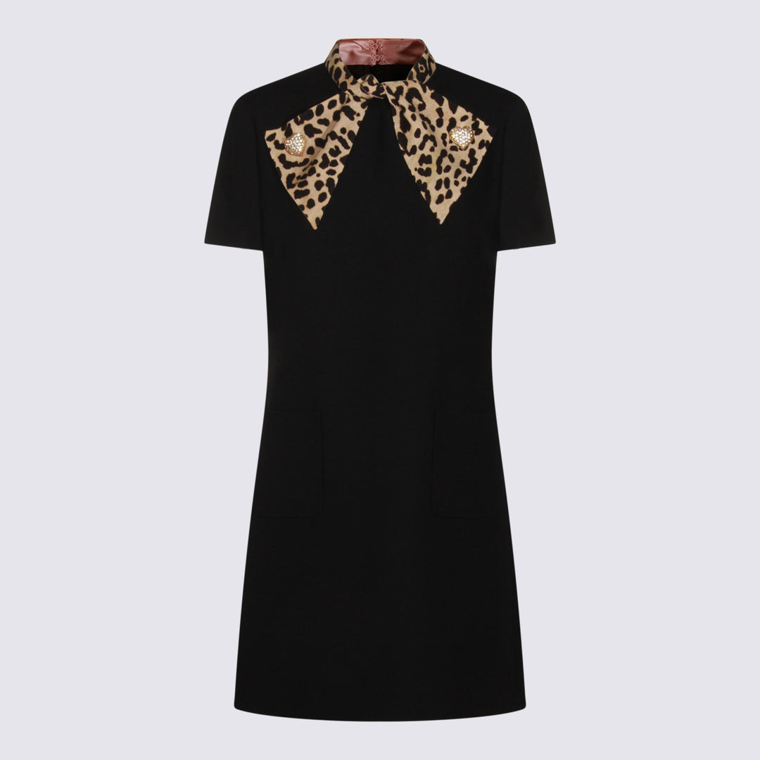 Valentino Dresses - NERO/ANIMALIER | 9e5d11a12b6e93718d6fc4bffe88aabd8e78ed79
