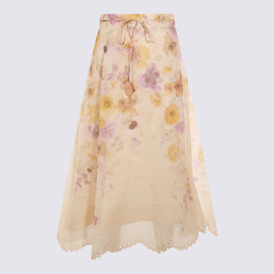 Skirts Pansy Floral