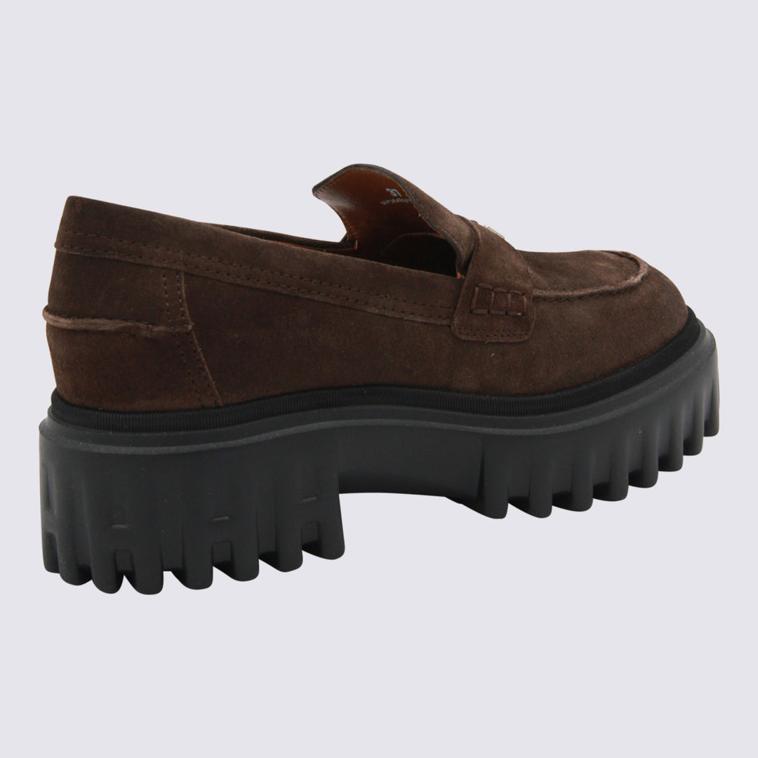 Hogan Flat shoes - Marrone | e98292d14c2bffa1d3e23dd3a571792114e7da3c