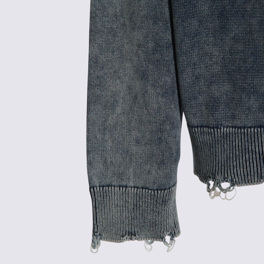 Diesel Sweaters - Blue and green | adc4b4b4cd5980a69c5827c4da328f56d2fe40d9