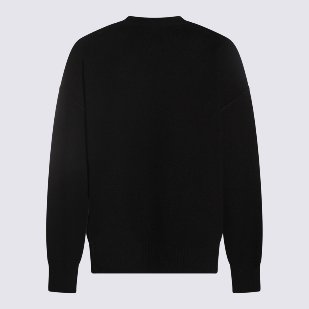 Ami Paris Sweaters - Nero | 55a2b3f667025bc86b170a94412cdd673cdca928