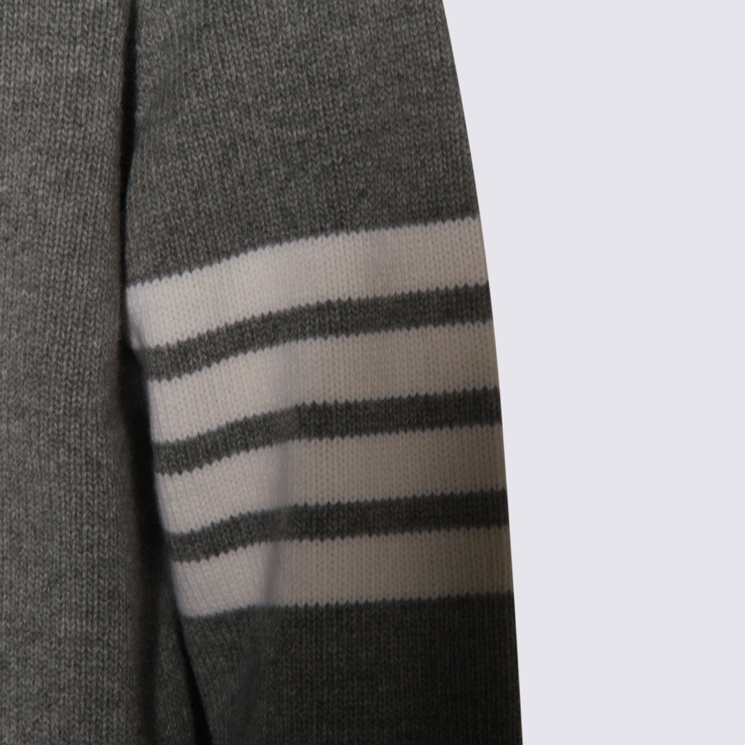 Thom Browne Sweaters - LT GREY | 0e6b40c465fda88cab633dafc8a1f2d82126a30b