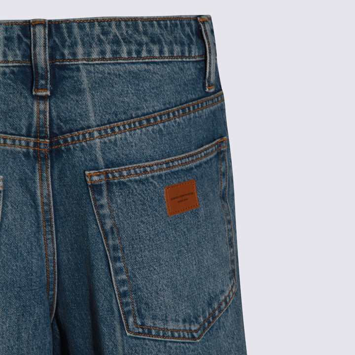 Alexander Wang Jeans - VINTAGE MARBLED BLUE | 4165d08a453d5ae45b62f56d8b1c041c47330ce7