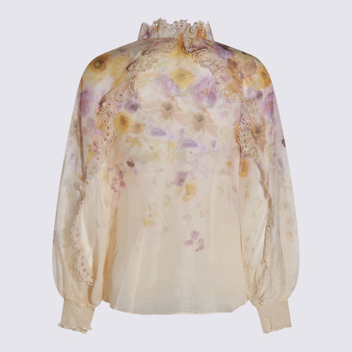 Zimmermann Top - PANSY FLORAL | b9846e2a09d9c567c9d23d403e3949b09145b806