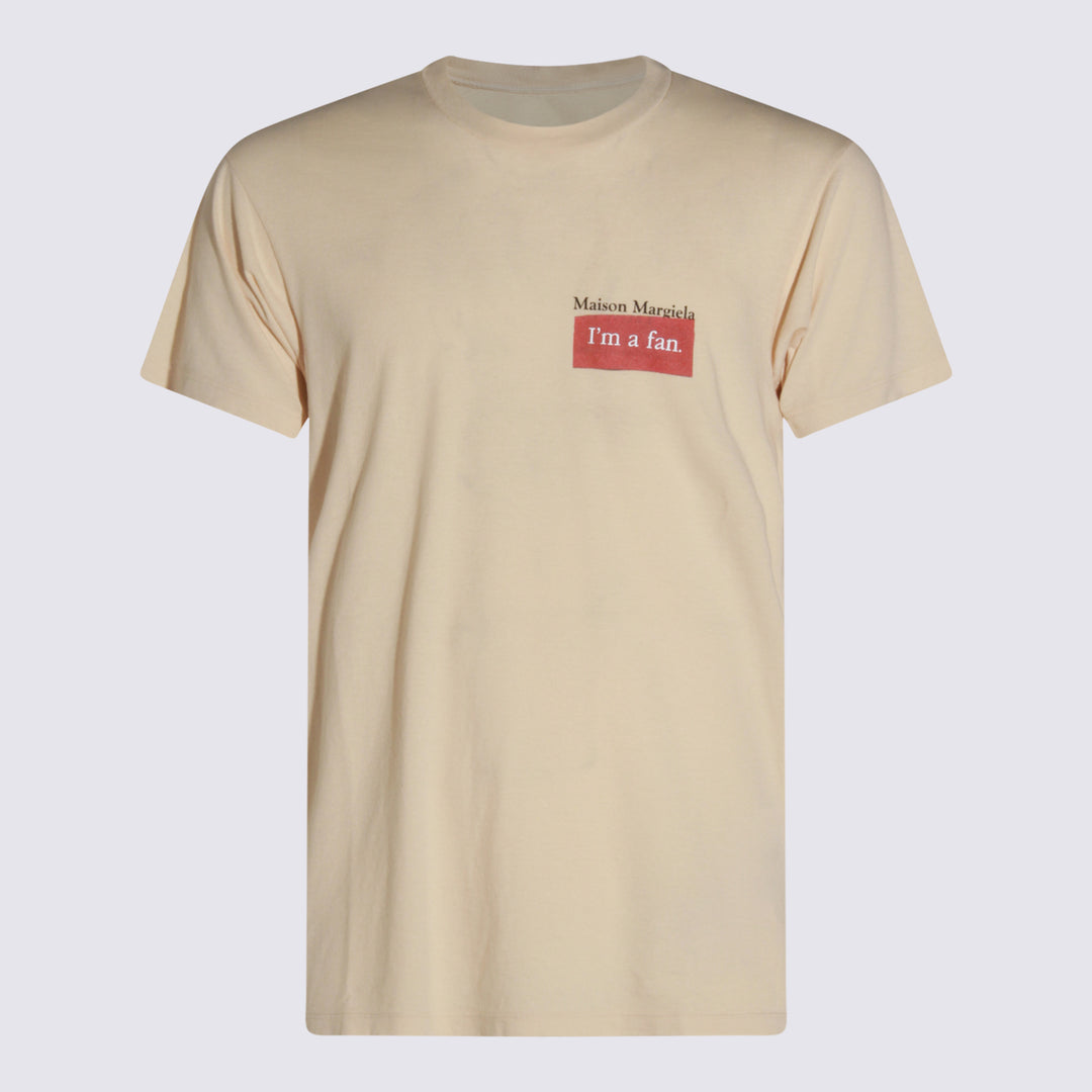 Maison Margiela T-shirts and Polos - Light and natural | 4c8a4afdd79b0a9bb02f008a6e1ddd320205ebd5