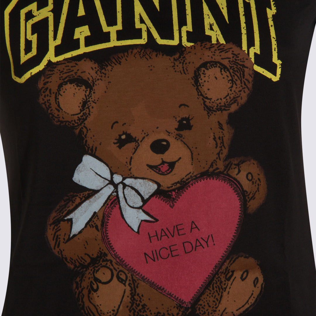 Ganni T-shirts and Polos - Phantom | a5c57ce5825e4921479e565dd9612a3c4ae11a91