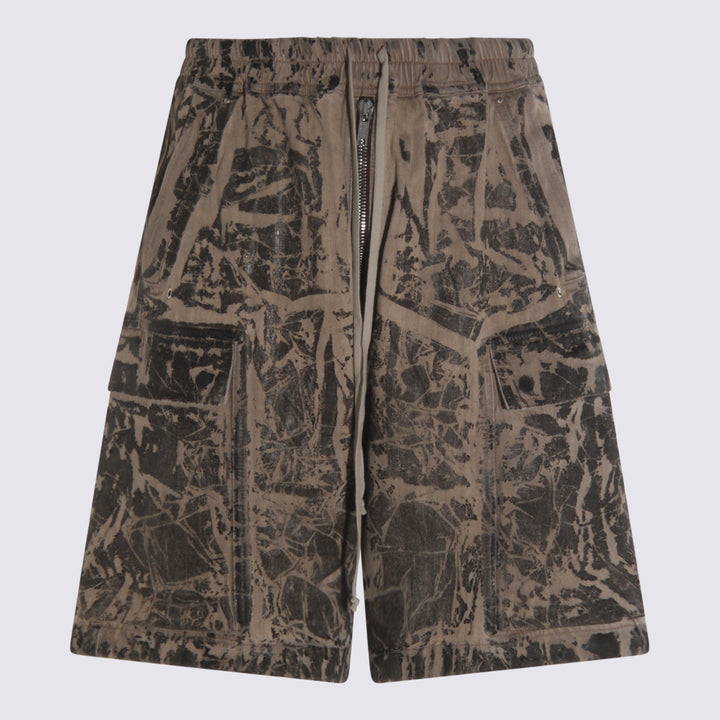 Rick Owens Drkshdw Shorts - BLACK WASHED FOIL | 10643dec2bbe0b09c3e9ec60efa1d89156b0bec7