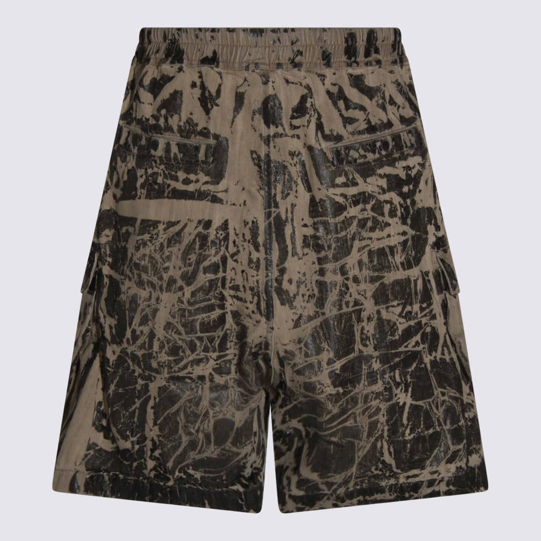 Rick Owens Drkshdw Shorts - BLACK WASHED FOIL | ac6e3304c037484c3e806658a66ff69ef3c45e87