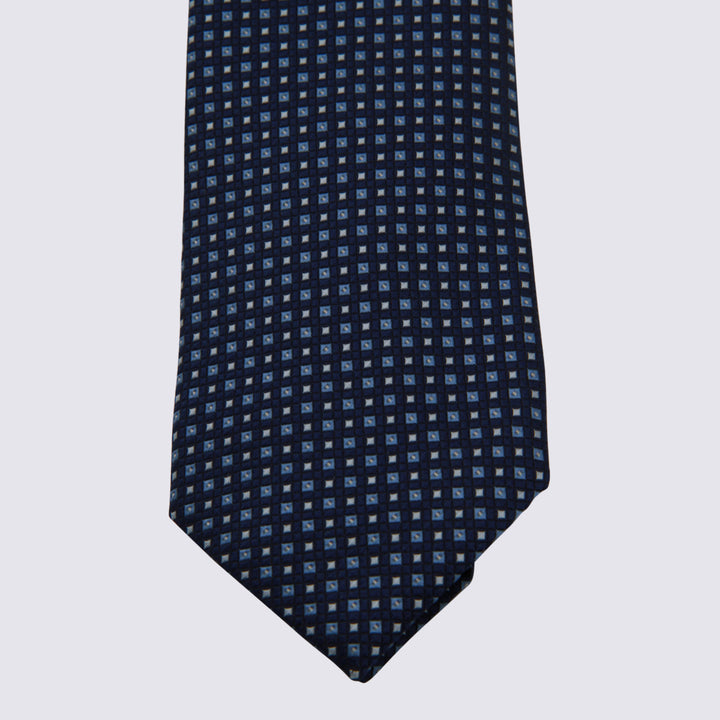 Zegna Ties - Blue and green | c66f496afdccf04caca04676cbd13ddd9c89affc