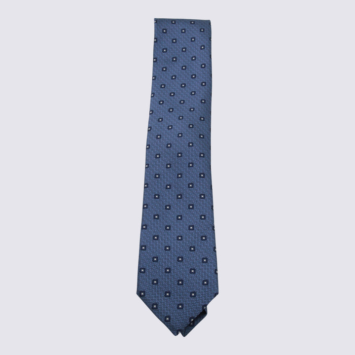 Zegna Ties - Blue and green | 595049c86db80de5d5f979d90e563e21e234e8a4