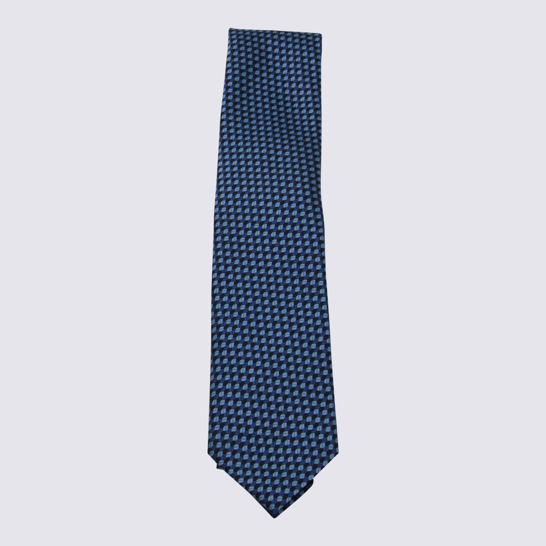 Zegna Ties - Blue and green | 58fda81ffa8a74956f213662308c1badaabb1648