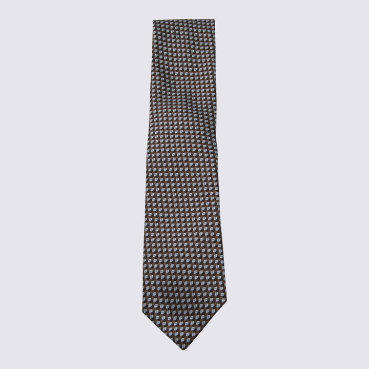 Zegna Ties - Marrone | 45ead1a60ccb5c9c9e139b539f71d165964f546b