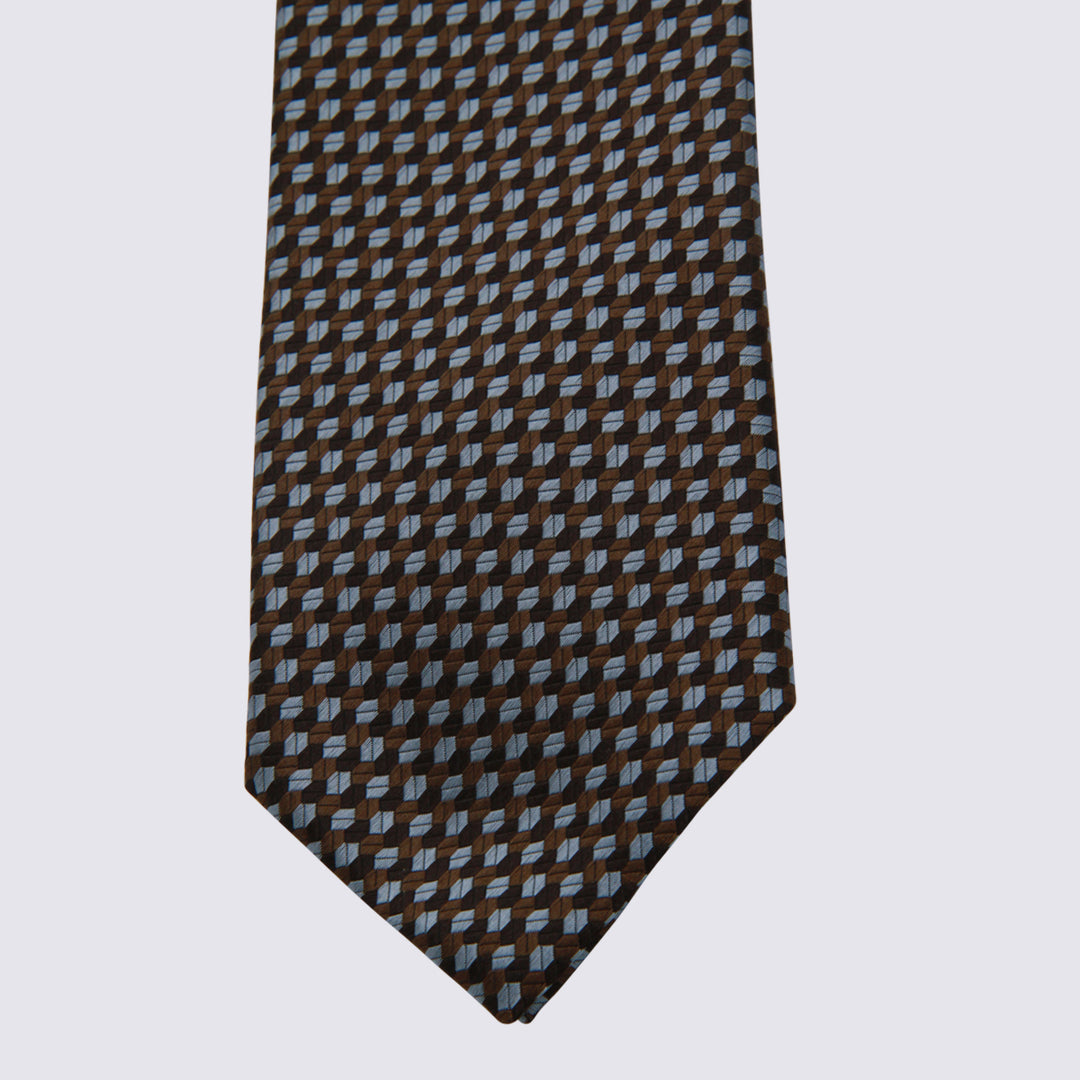 Zegna Ties - Marrone | ac1e2c4190caa3f334b7141ffb8b68a567f8bd20