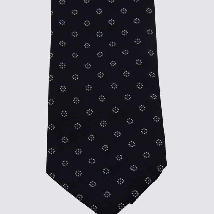 Zegna Ties - Blue and green | 2b5e68048d8ed2801ffbd45ae631b72979903e2b