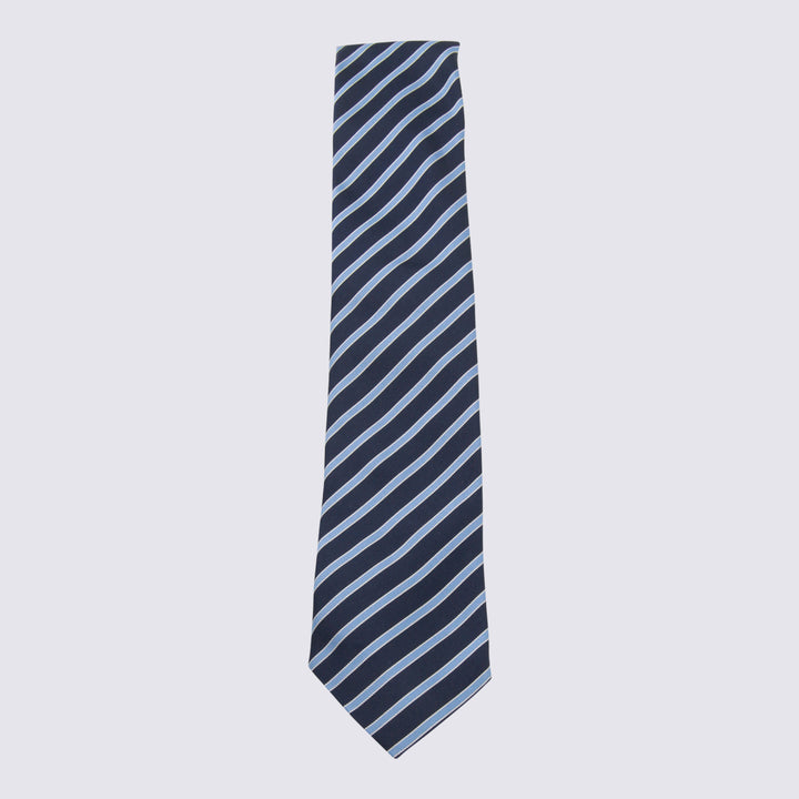 Zegna Ties - Blue and green | 2401cee72191c51ad806f44cddb66e20d444b4f1