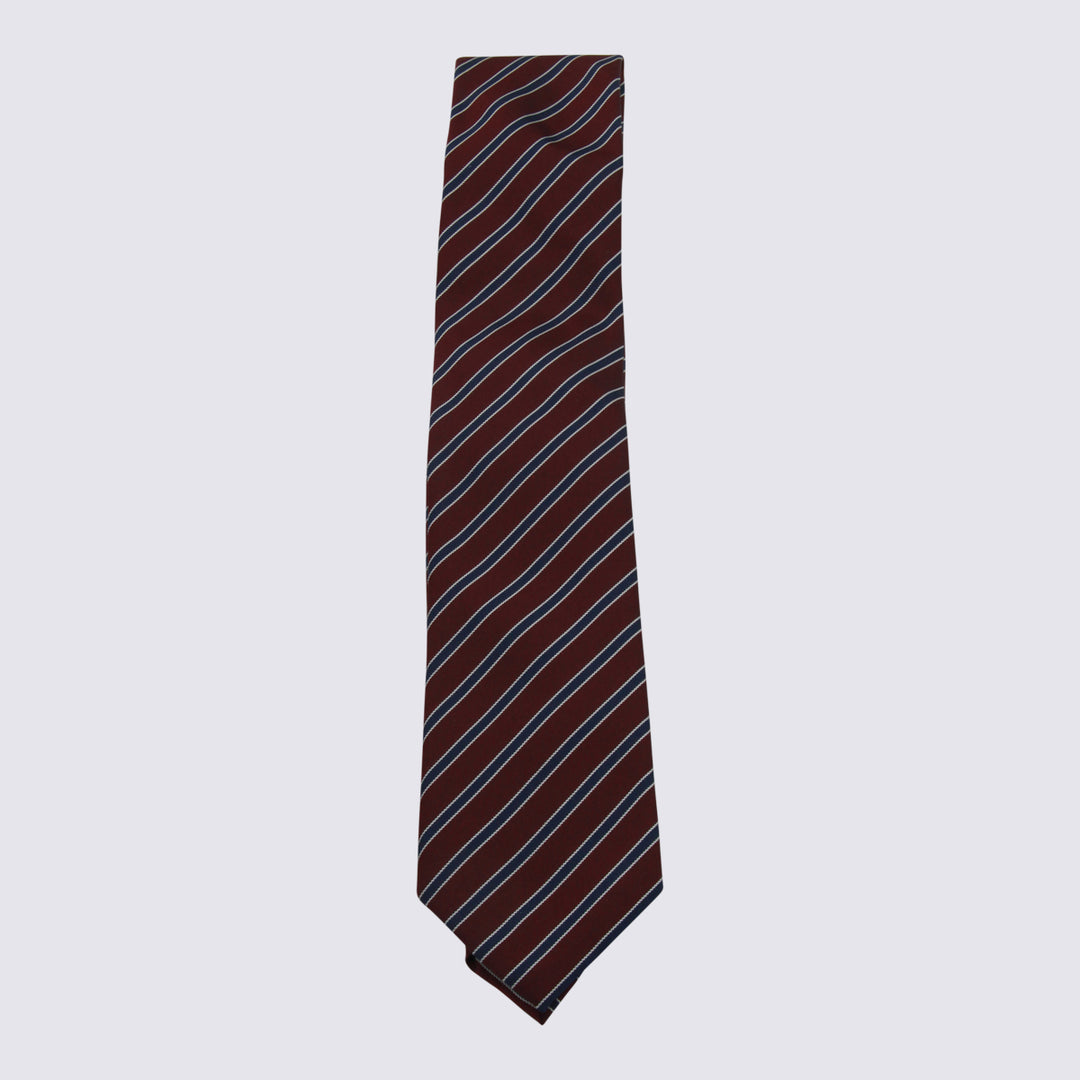 Zegna Ties - Blue and green | 7104879e2af3aa9252947cbb303186ae5ed94fb1