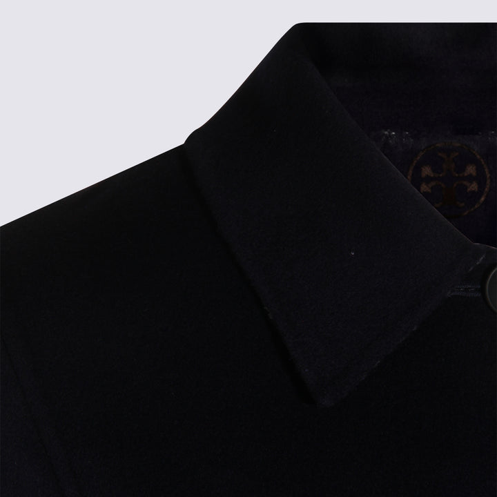 Tory Burch Coats - Blue and green | a516e623f6a760952e5d46c5097459bd901dc6a9