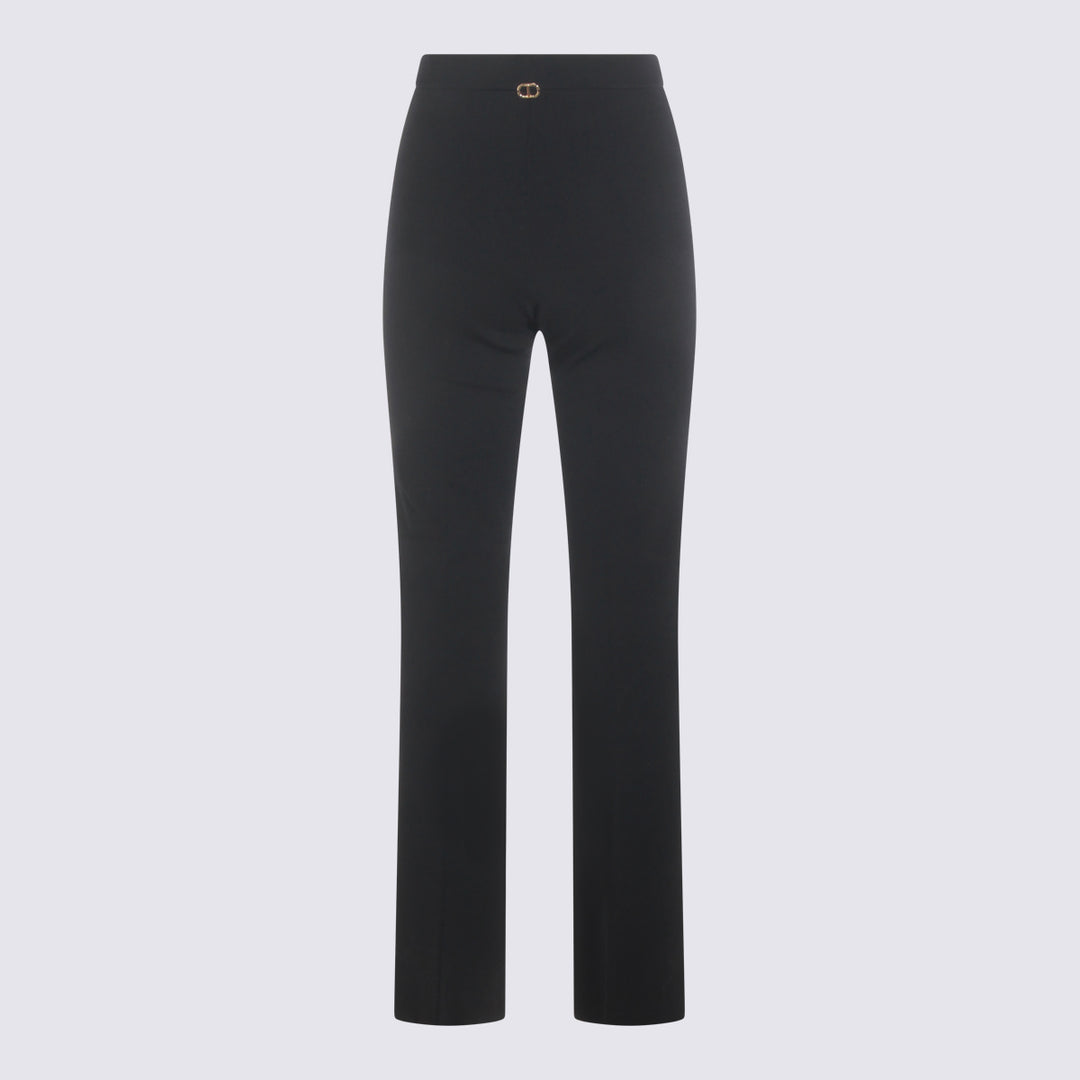 Twin-Set Trousers - Blacks and greys | e4c84c7a61d23739edbdbfa24a7b14f2fbb728a4
