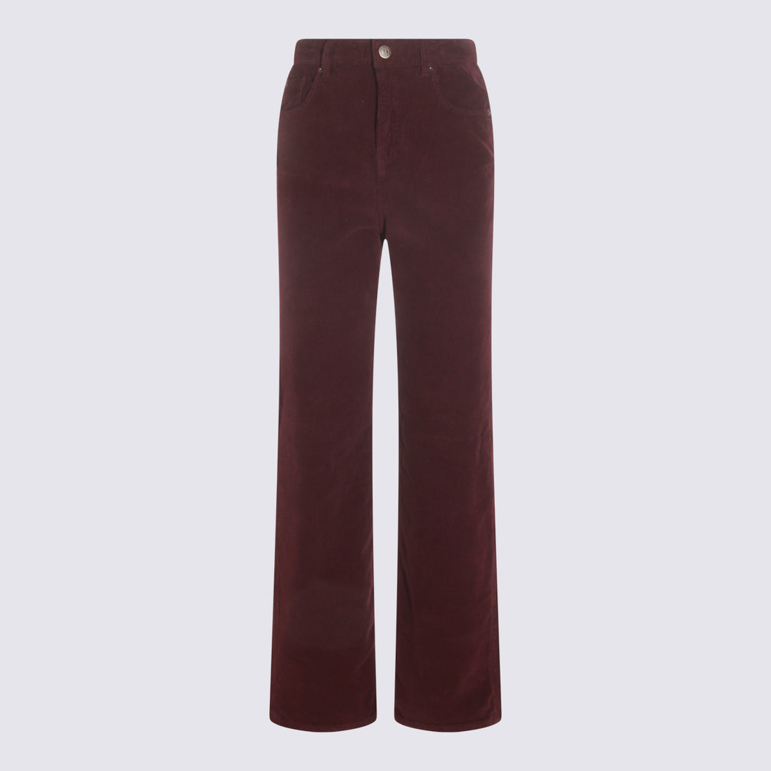 Twin-Set Trousers - PURPLE EDEN | 3625afbe02b876fe693b0eebceb5b486555d744f