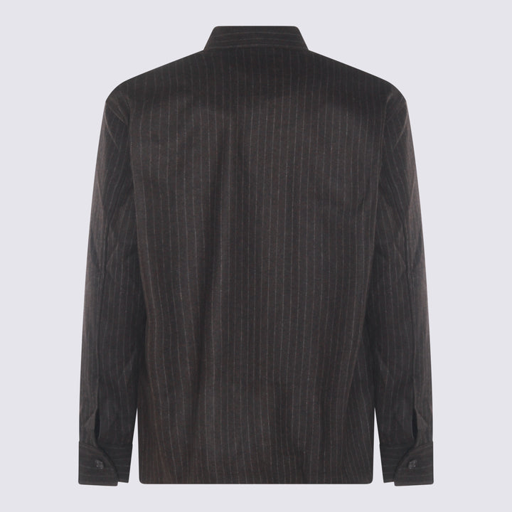 Nn.07 Shirts - BROWN STRIPE | 8763f721f404a85388e44c1870e345a4ec57df53