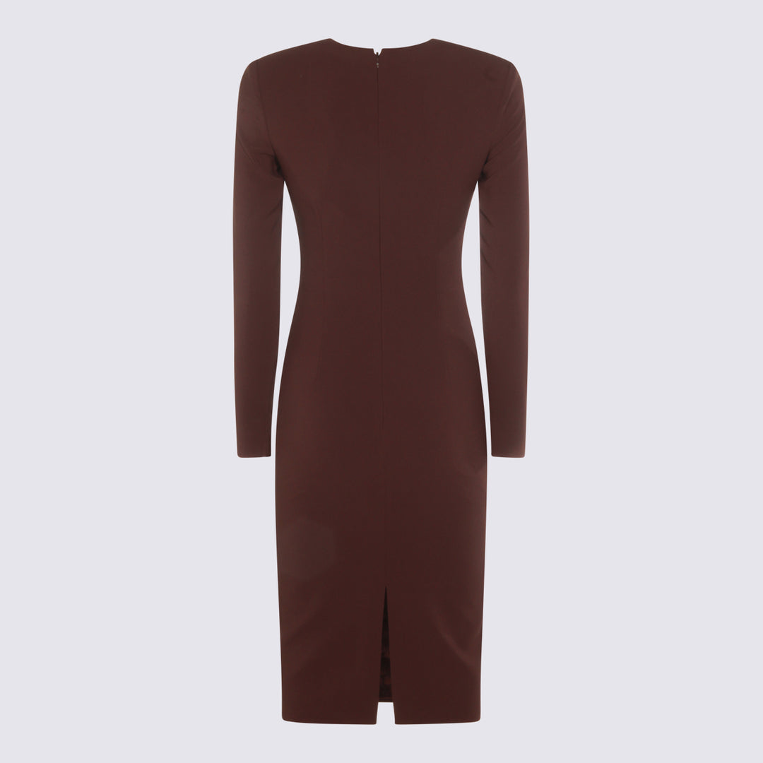 Elisabetta Franchi Dresses - MERLOT | 47e4a4f9c56855149c37872a862c5a639046265a