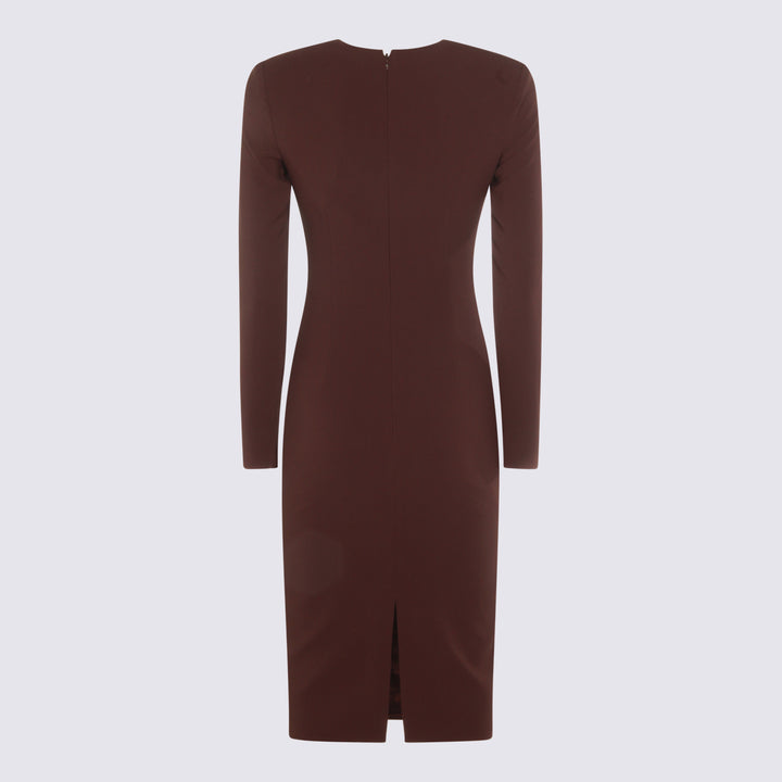 Elisabetta Franchi Dresses - MERLOT | 47e4a4f9c56855149c37872a862c5a639046265a