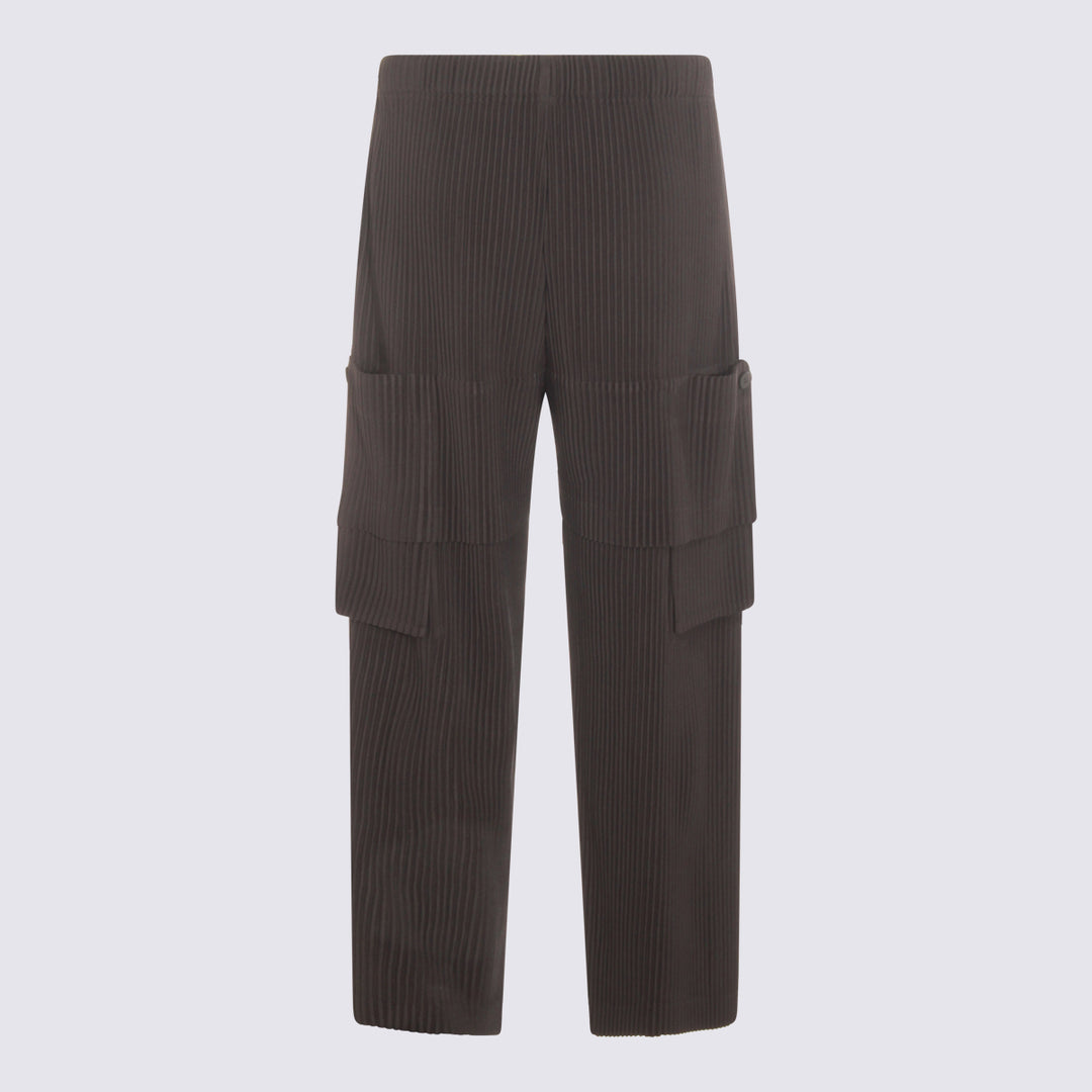 Homme Plisse Issey Miyake Trousers - Blacks and greys | c99ce79a1a12965491558dd73cef4814636c52f4
