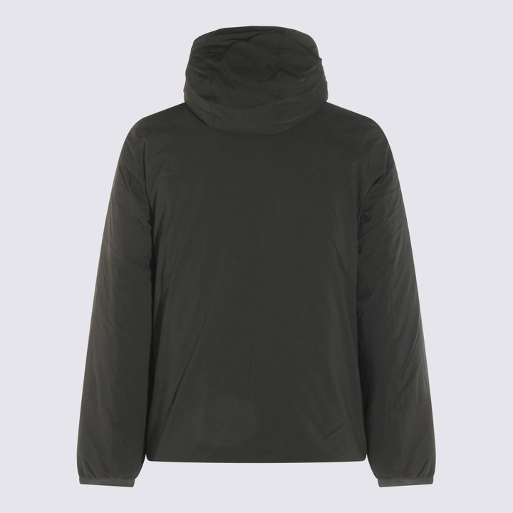 K-Way Coats - GREEN BLACKISH-BLUE DEPTH | 824be1e833ffd3cf5750731cd463952048c757b5