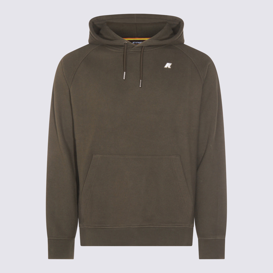 K-Way Sweaters - GREEN BLACKISH | e816f31b75705435ebd754795991e4103c0f9af9