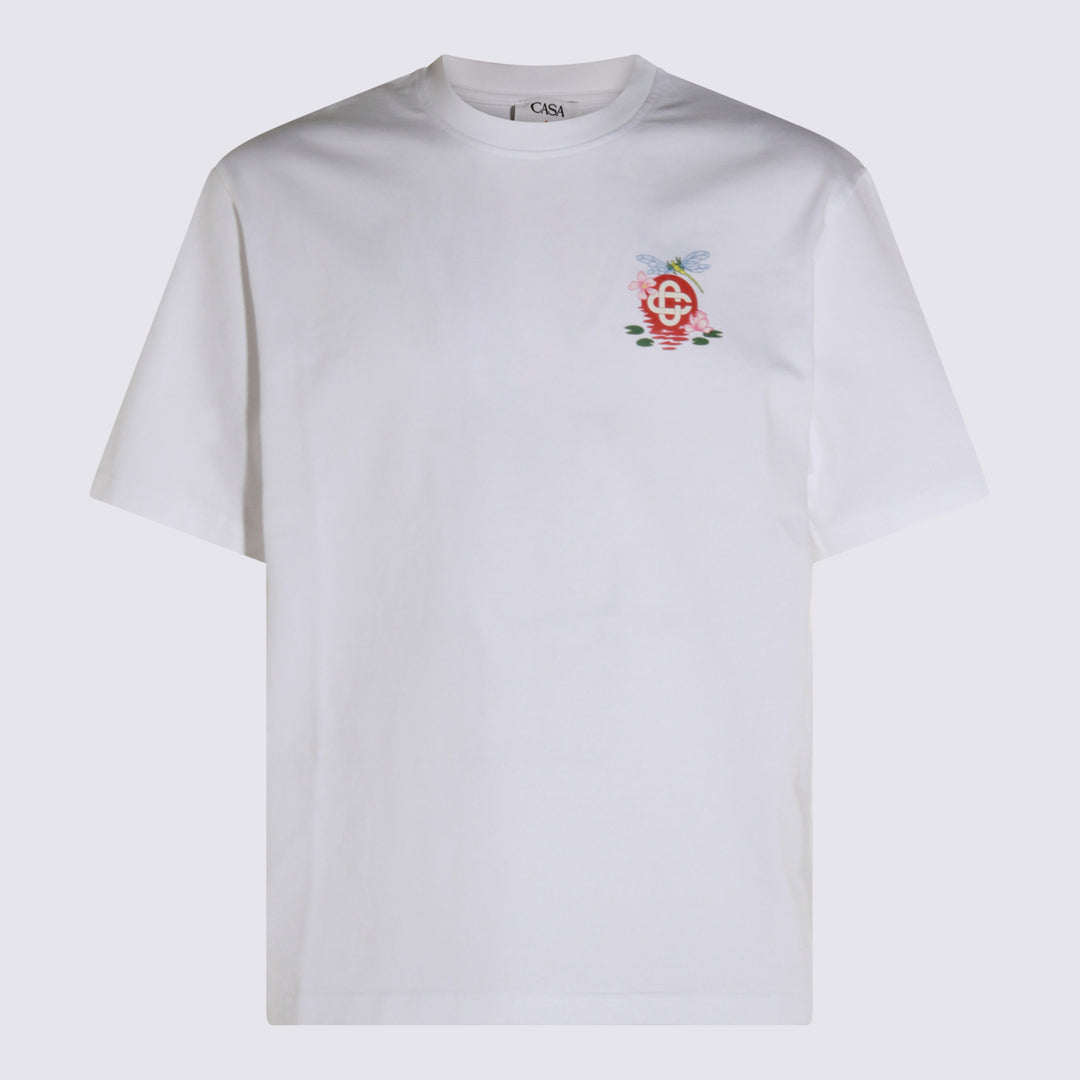 Casablanca T-shirts and Polos - Light and natural | 22452f1b7acecb42d57a1faa0947b06e15decf67