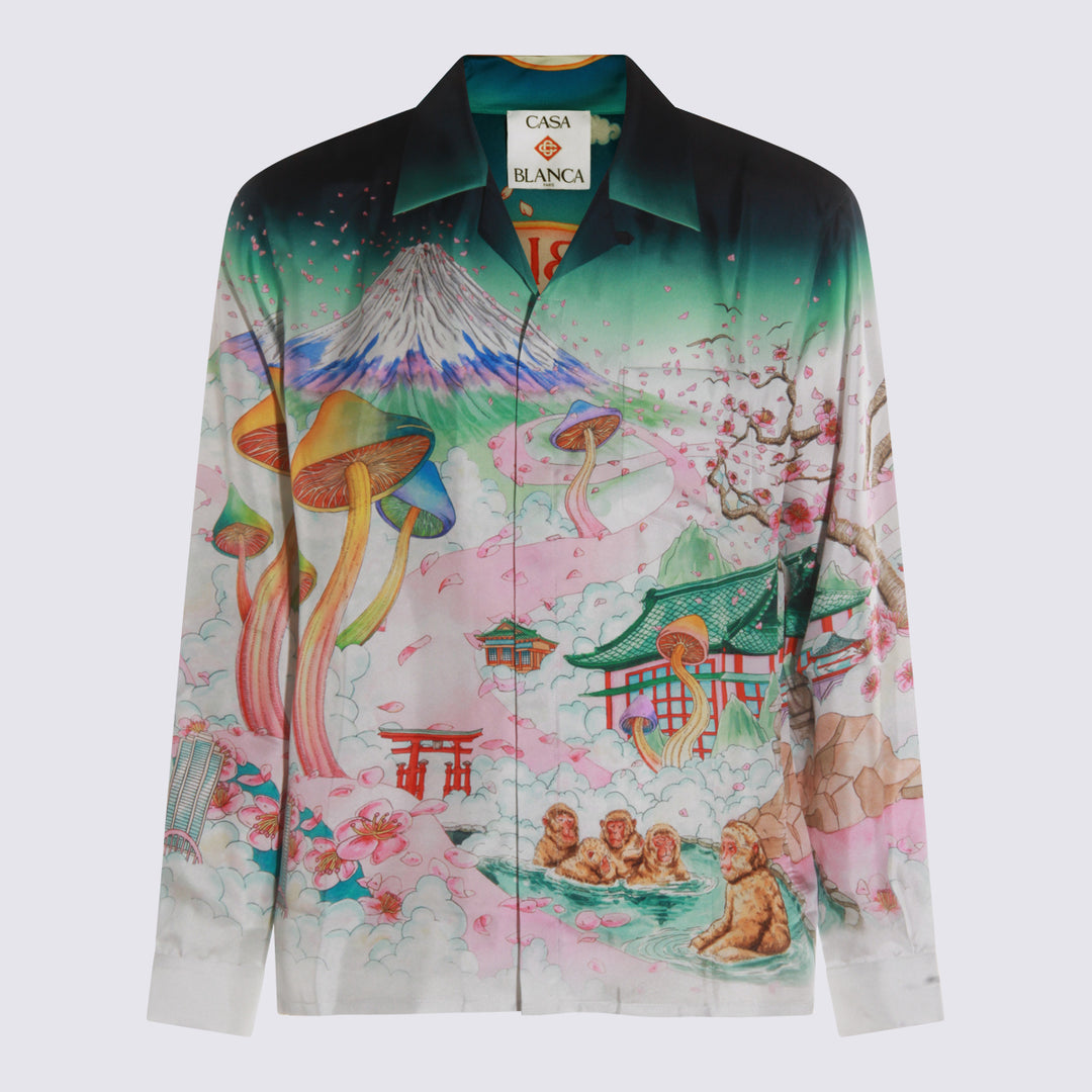 Casablanca Shirts - Bright | 3358bac680dff9217c7f1c8a8818cccff4175b43