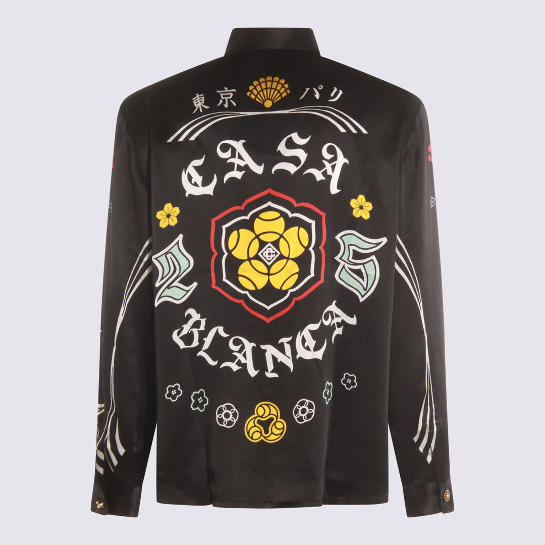 Casablanca Shirts - Blacks and greys | 23aacb32cb6de1bfaf51b7a93454c7fb28e34fe8