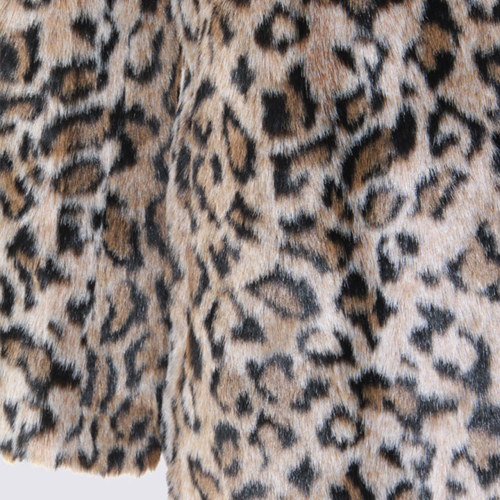Twin-Set Coats - JACQ.ANIMALIER NERO/COFFEE | 795209f2d6d546c238dfb55a0be840d8dc791e3b