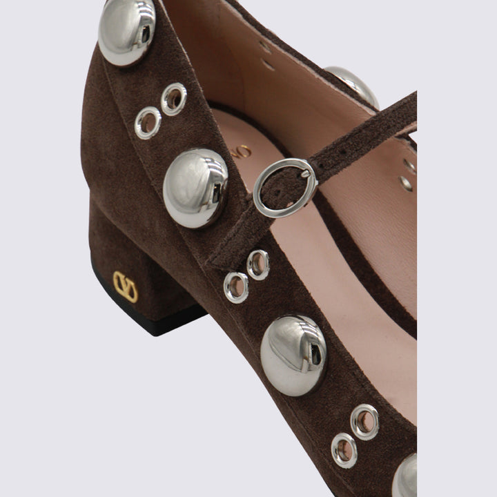 Valentino Garavani With Heel - Marrone | eaf17e5f3d12b93d78d67448f0a53a0b39cd367b