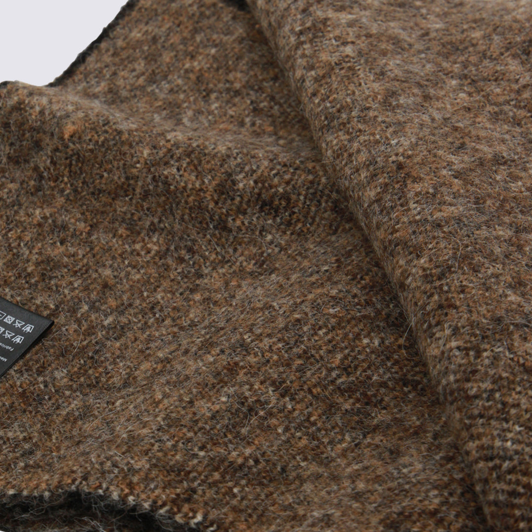 Anine Bing Scarfs - Marrone | ac23d429a7f41d69dc1e7cb3df37b58ffd2e0e4c