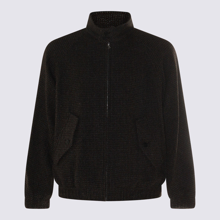 Auralee Jackets - GRAY BROWN HAIRLINE | 7b3ee5dea3d277f9081c978360a4a44e45f0192f