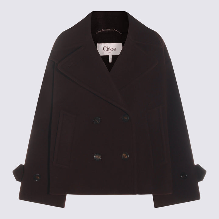 Chloè Coats - DEEP PURPLE | 4c2e97f1fcce869ed70edec950d5557449e61aad