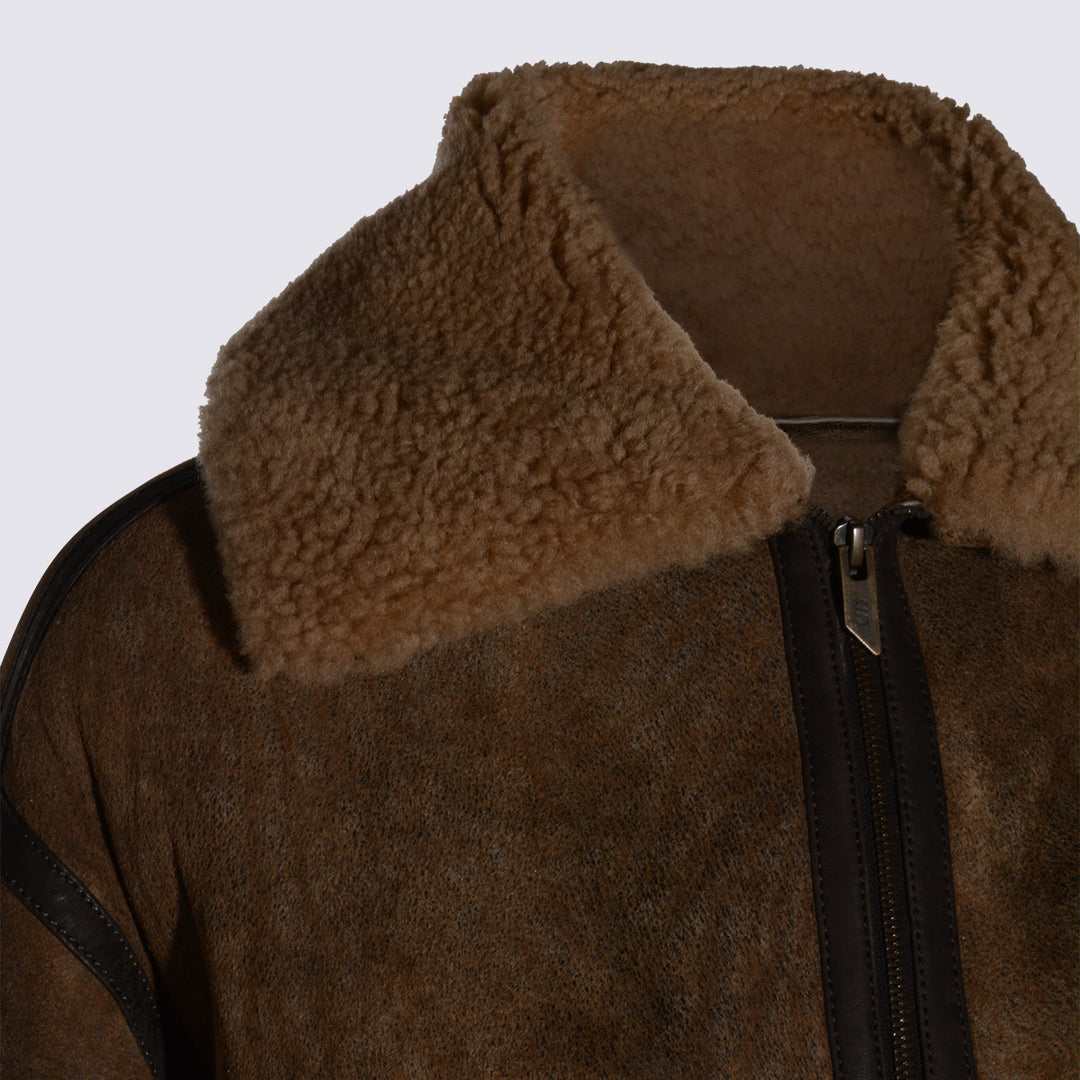 Salvatore Santoro Jackets - Marrone | 66da7c8c582de0010fde96855644d94ca42b66b5