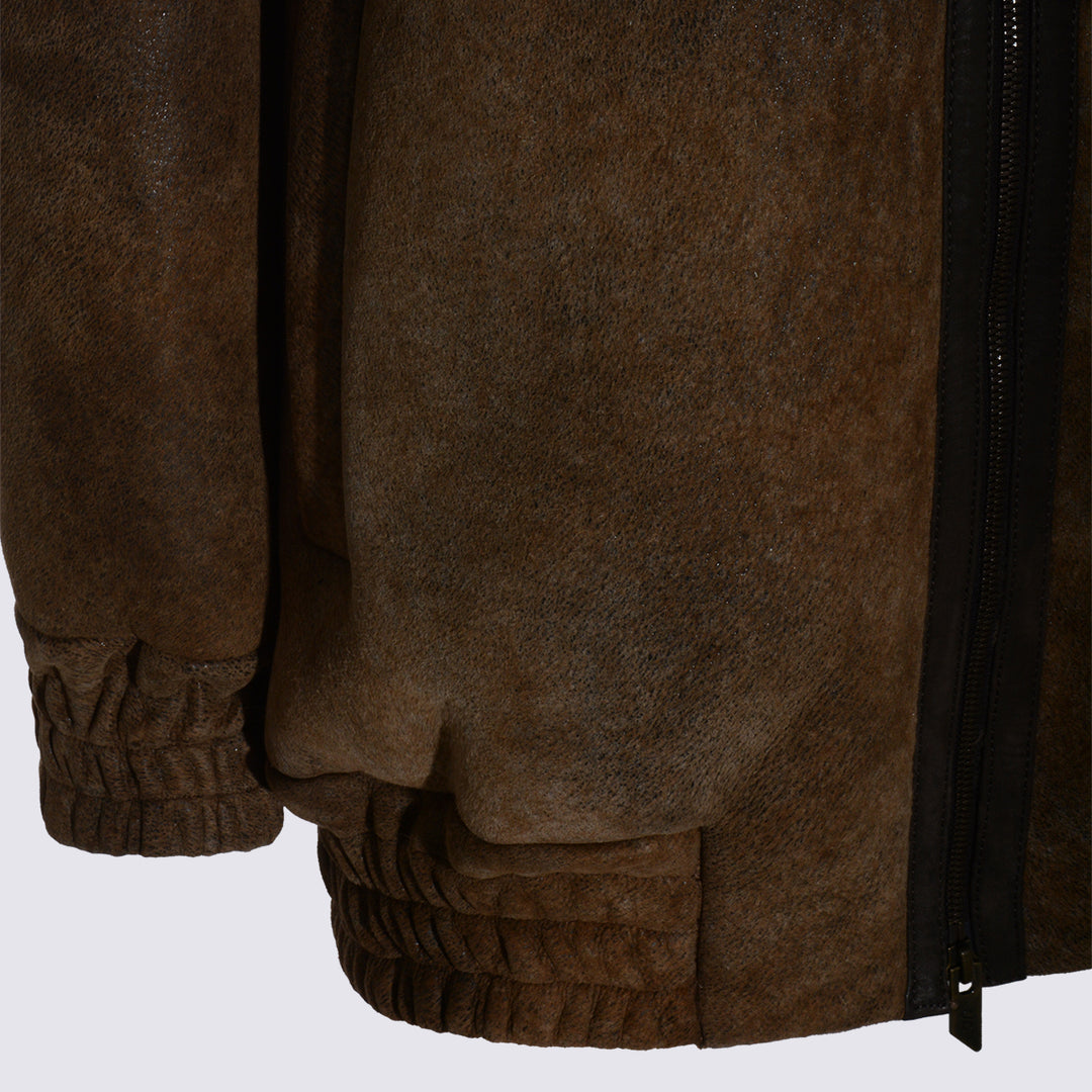 Salvatore Santoro Jackets - Marrone | 80f9ddac9670685818704a0b9c67e50b5be22940