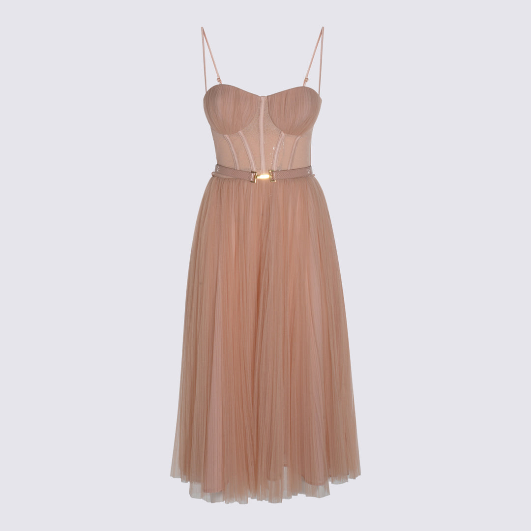 Elisabetta Franchi Dresses - Nude | 5ab130f0cd0548b6c6ade3726ebd4e5ad228e682