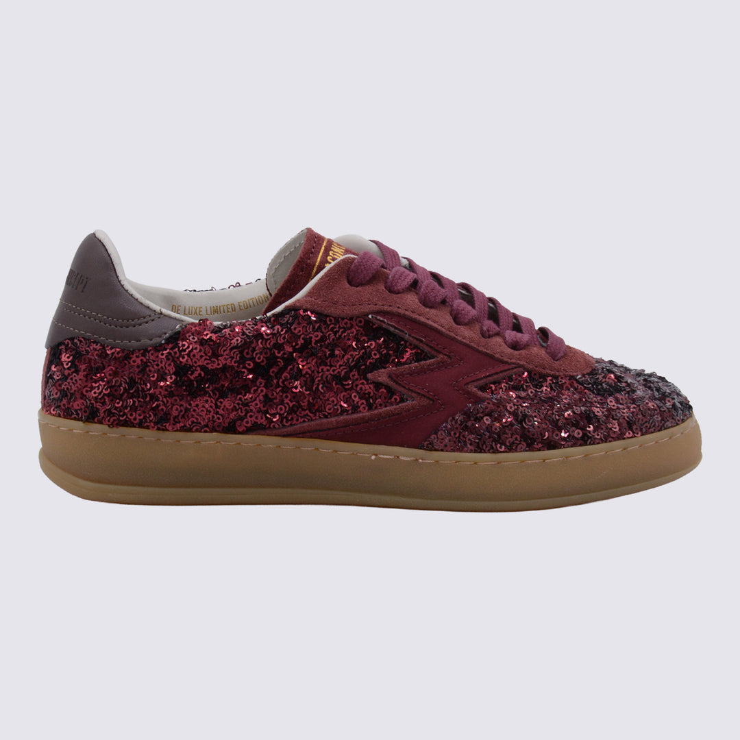 Moaconcept Sneakers - BORDEAUX PAILLETTES | 6dc3cda9b8f12519981e3e25c41e1dbc4049d29a
