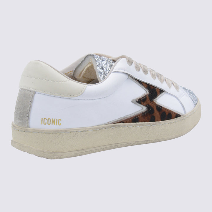 Moaconcept Sneakers - WHITE leopard | 5799dada75cb1904f914965f6603b6826bc9693c