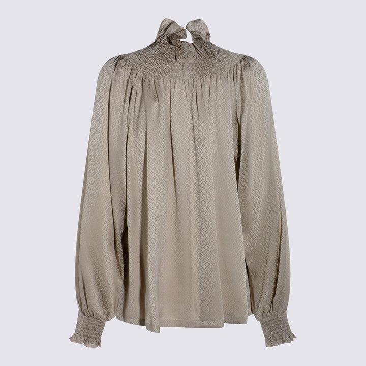 Burberry Shirts - TAUPE BEIGE IP PATT | 678f282f994f601ab6eea297fe6e291eee1a3ee0