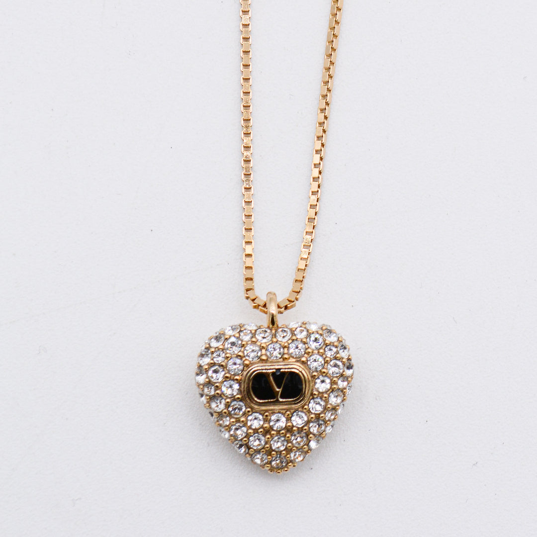 Valentino Garavani Bijoux - ORO/NERO/CRYSTAL | e19a7be81633f78e3f1138333eee280af38e7fb9