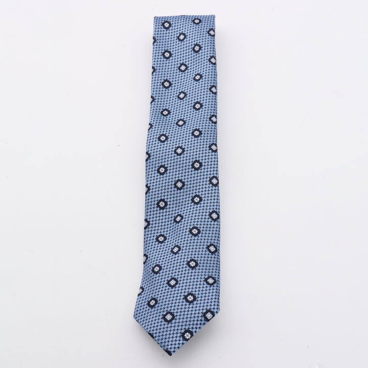 Zegna Ties - Blue and green | 743246fc181839075a00986df0f7f79efcde2411