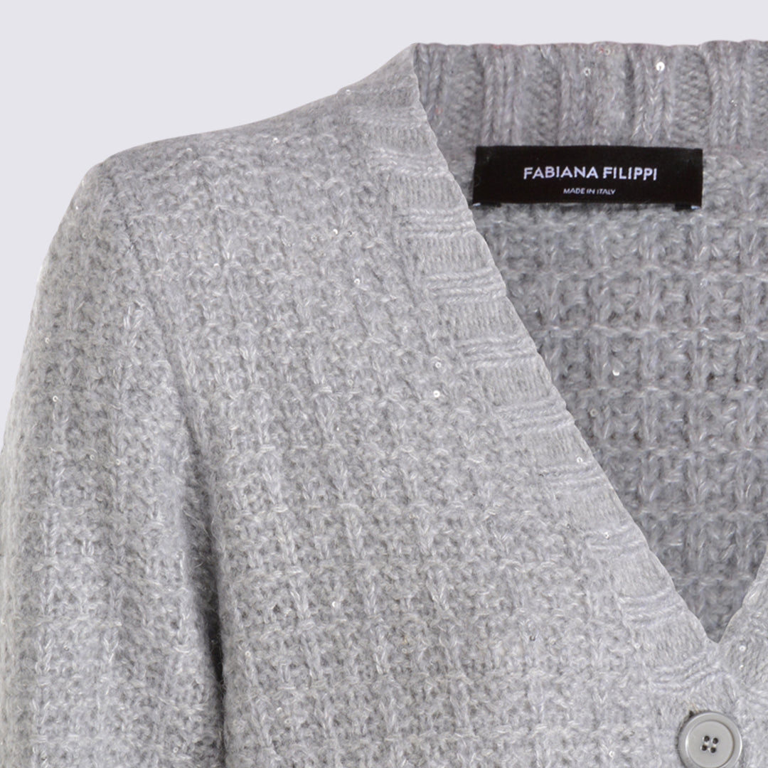 Fabiana Filippi Sweaters - Metallici e grigi | e226ef6d4ddd895189f2fd5fab7db8b5e10cfddf