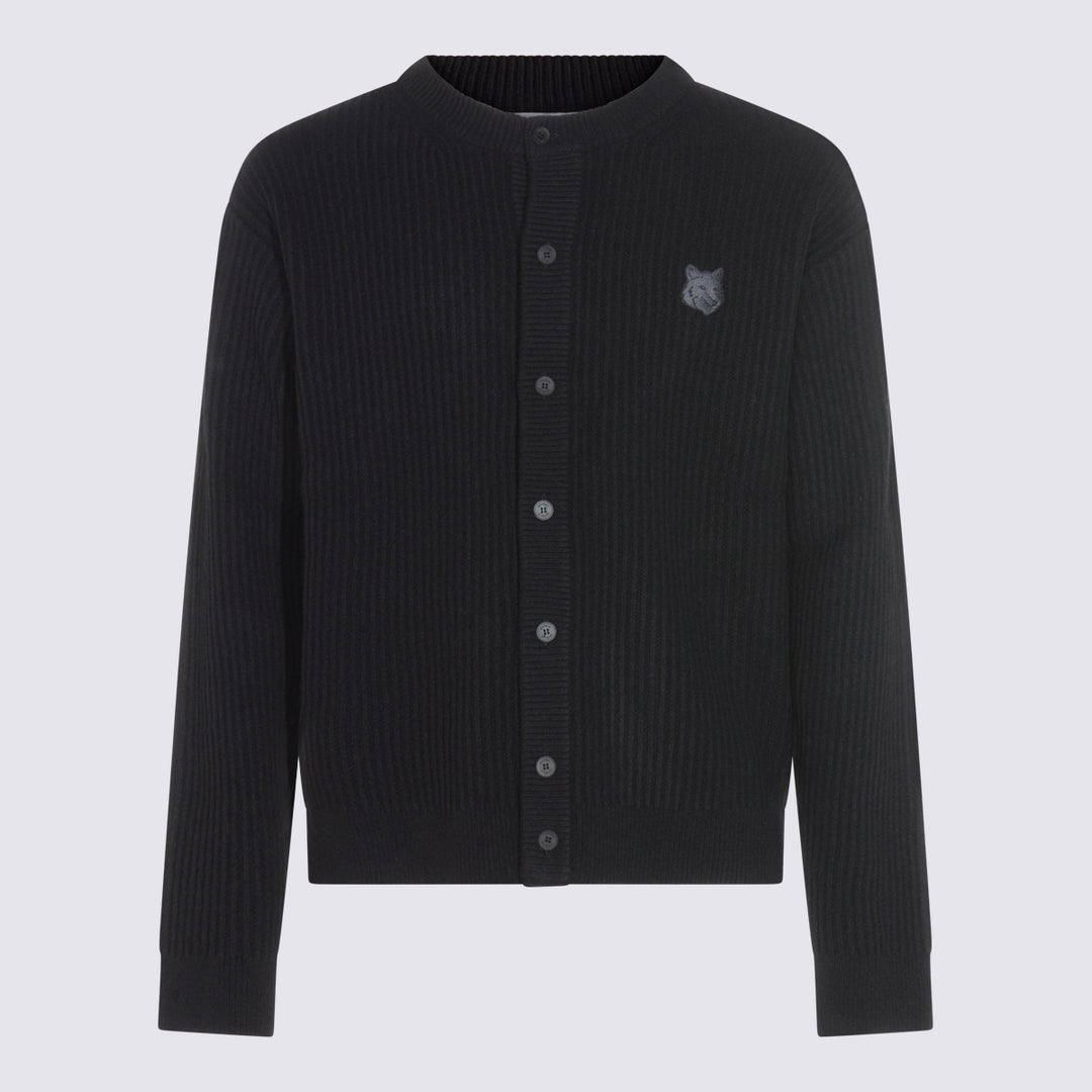 Maison Kitsune' Sweaters - Blacks and greys | 24328b78341f5e7813b179d5fb62d9f5169ed25c