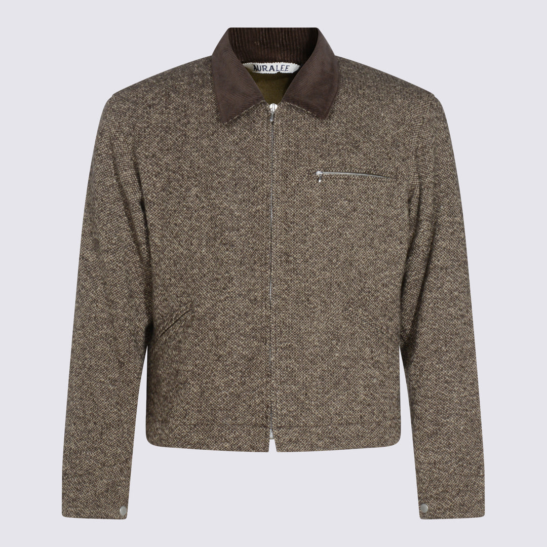 Auralee Jackets - Marrone | 5a30ccae6c0305544884bf51cce098bf40d212c5